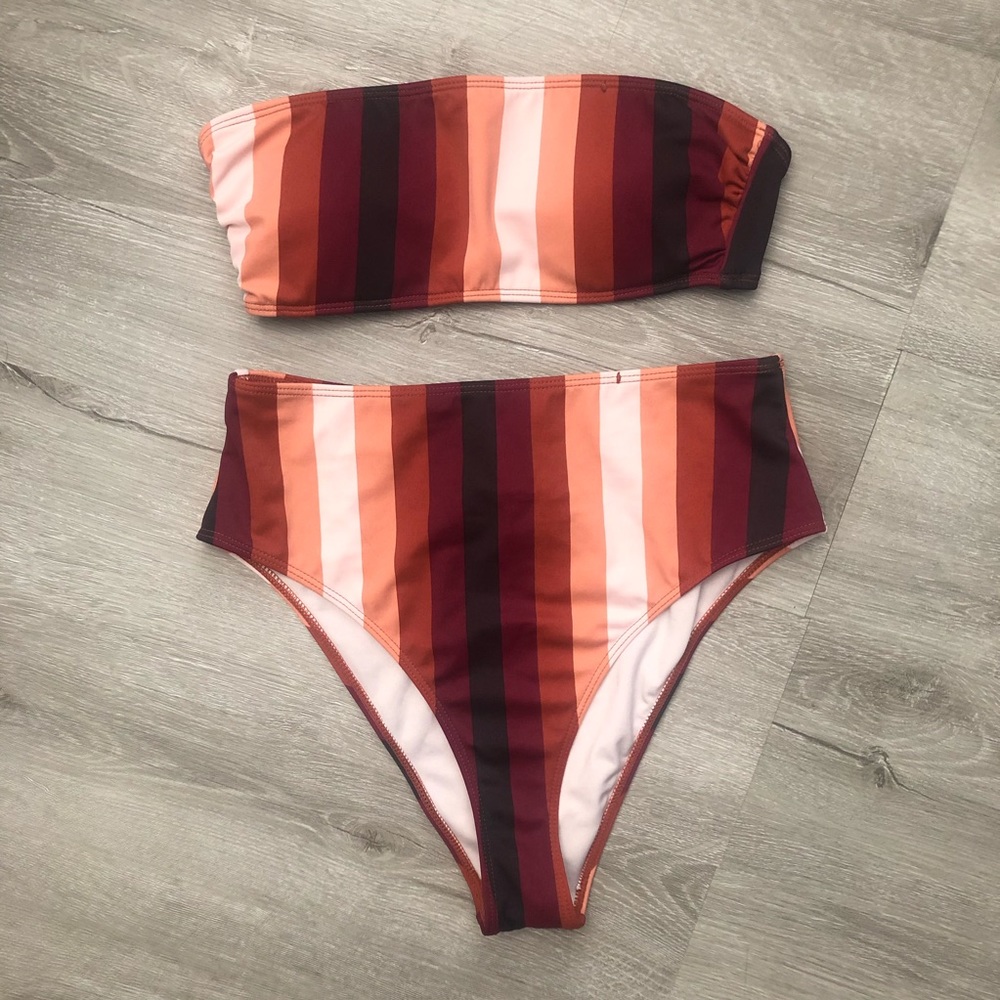 Forever 21 High Waisted Swimsuit